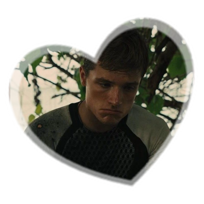 peeta mellark, the hunger games. sharing.