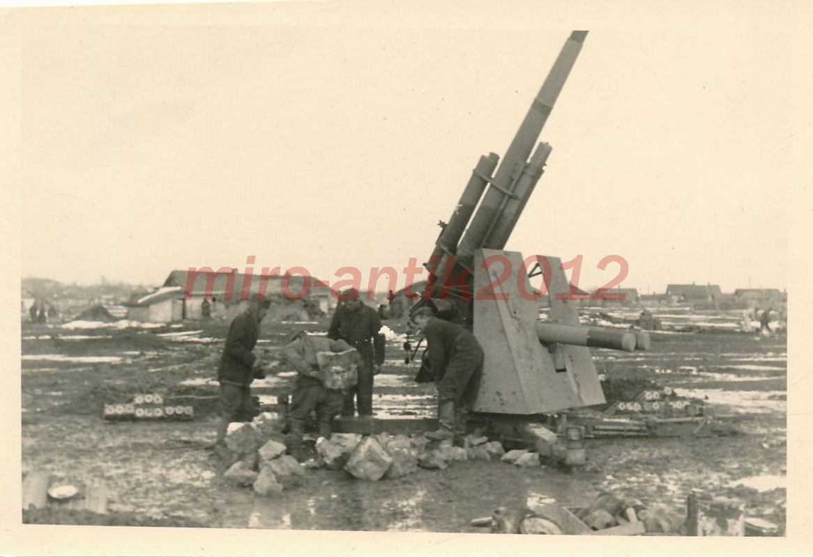 Flak.Reg.5, Manöver 1939, Flak geht in Stellung,