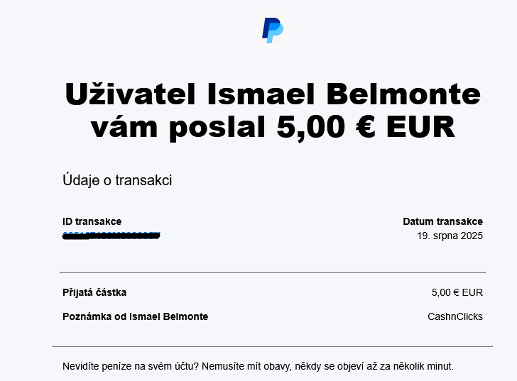 Payment proof