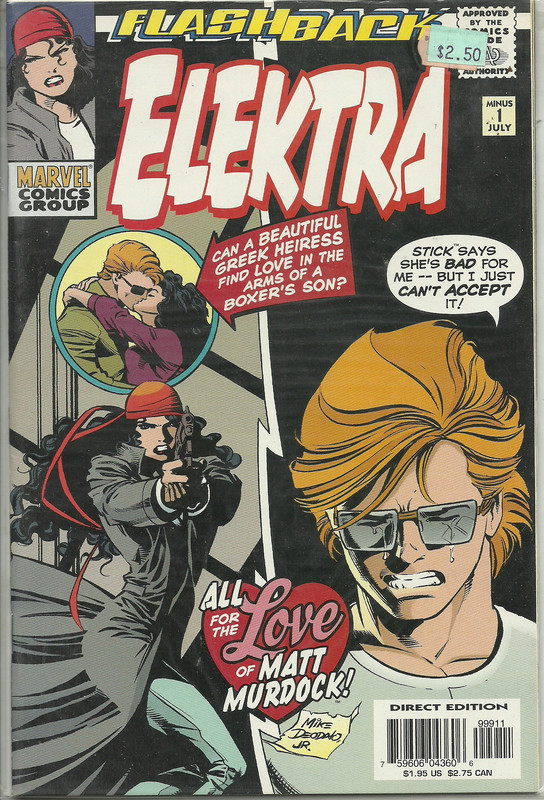 Elektra Flashback Minus 1 July Comic0001