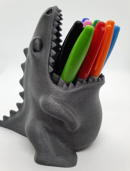 Dinosaur Gluttonous Pencil Holder – 3D Print Model