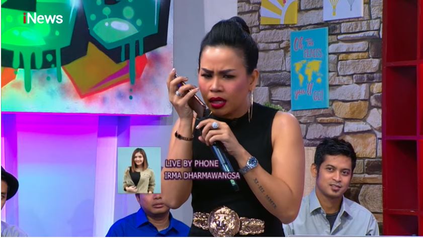 Irma Darmawangsa dihubungi Melaney Ricardo