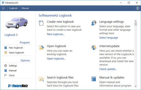 SoftwareNetz Logbook 3.06 Multilingual