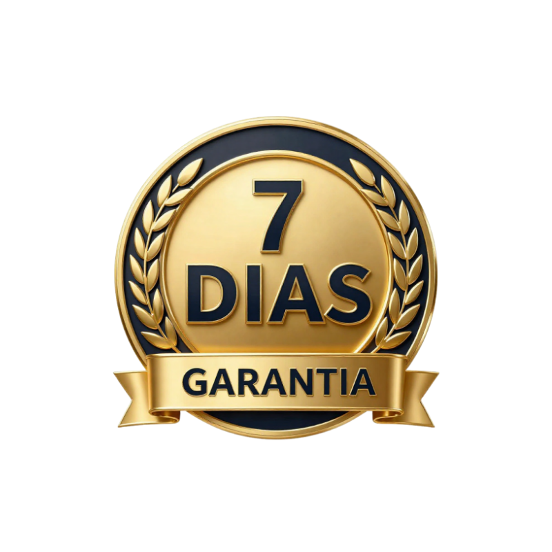 Selo de 7 dias de garantia incondicional