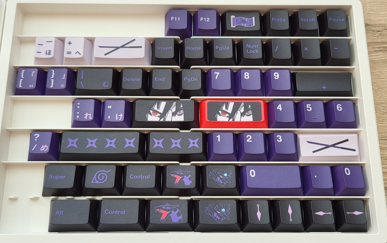 FBB Ninja Sasuke Uchiha PBT Dye-Sub - 2500грн