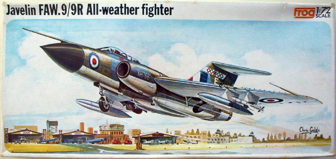Frog 72 Gloster Javelin FAW.9-9R