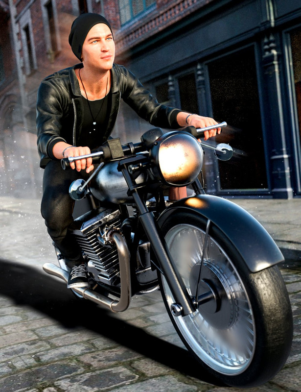 M3D CafeRacer Vintage MotorBike M3D CafeRacer Vintage MotorBike