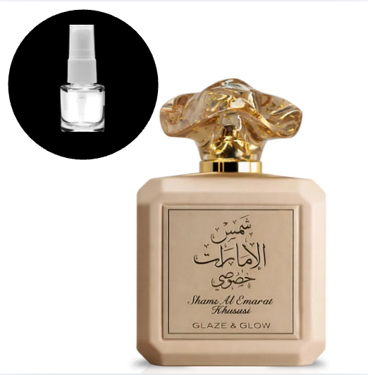 DECANTE ARD AL ZAAFARAN  GLAZE & GLOW 5ML - imagem 1