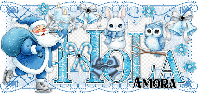 Hola Whimsical Christmas amora