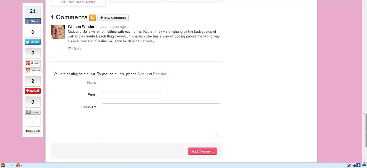 william windorf Sofia Vergara and Nick Loeb crop
