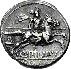 Glosario de monedas romanas. FILIPO V DE MACEDONIA. 13