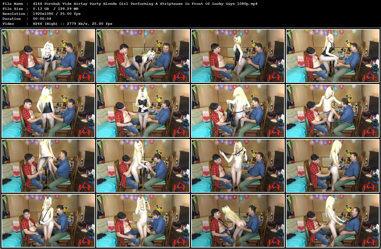 4164 Pornhub Vids Birtay Party Blonde Girl Performing A Striptease In Front Of Lucky Guys 1080p mp4