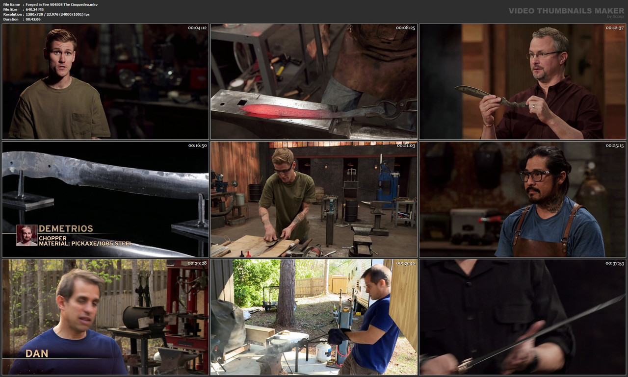 Forged in Fire S04E08 The Cinquedea.mkv