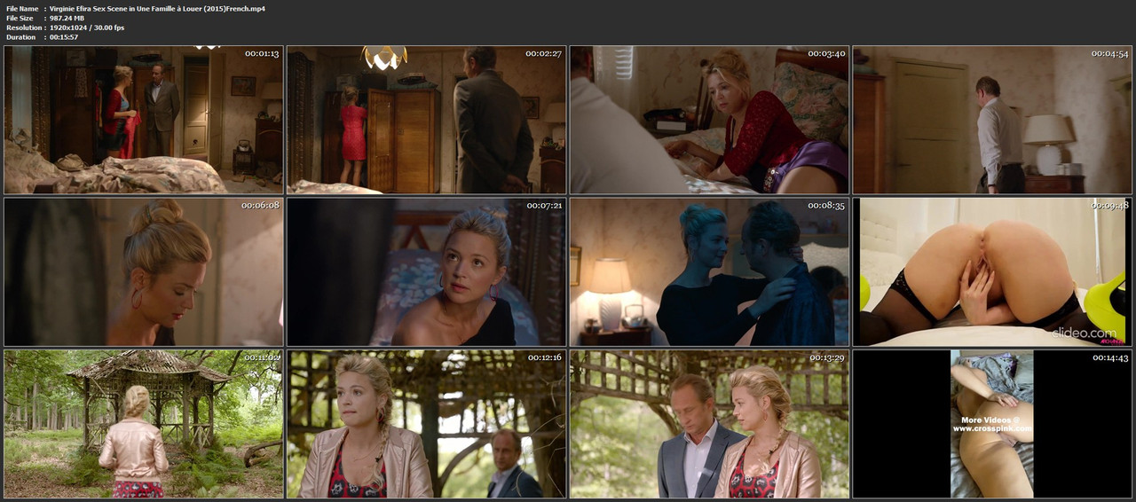 Virginie Efira Sex Scene in Une Famille à Louer (2015)French.mp4