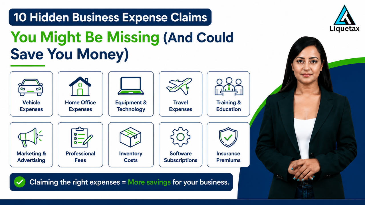 Missed Business Expense Claims - Liquetax