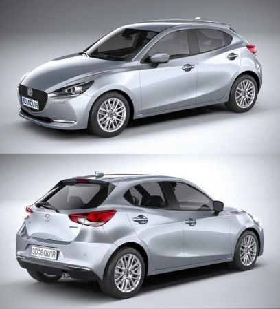 Mazda 2 2020 3D Model