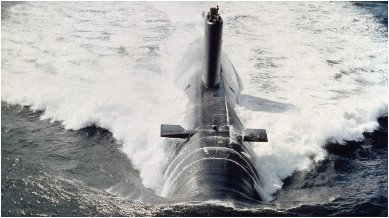 Conqueror (S.48) в море