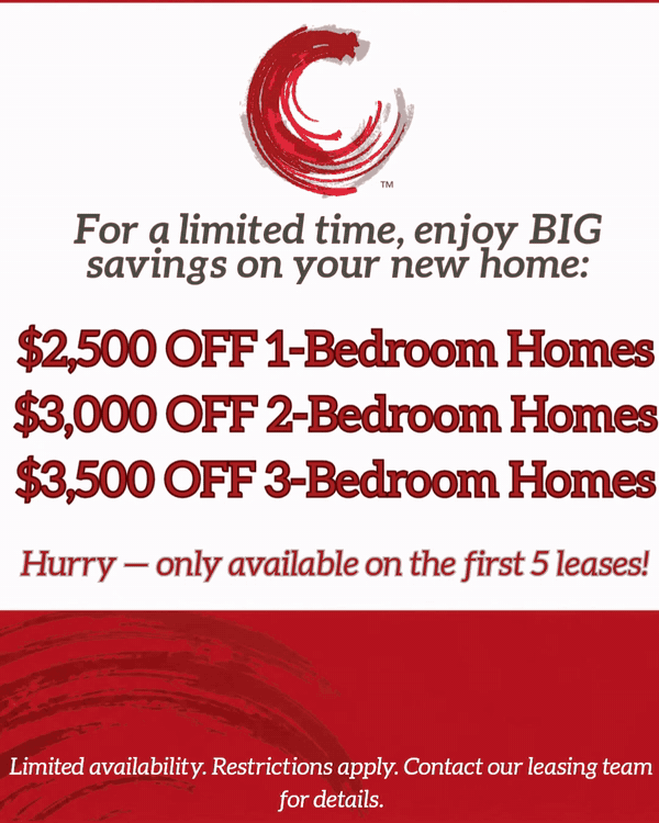 Limited Time Leasing Special