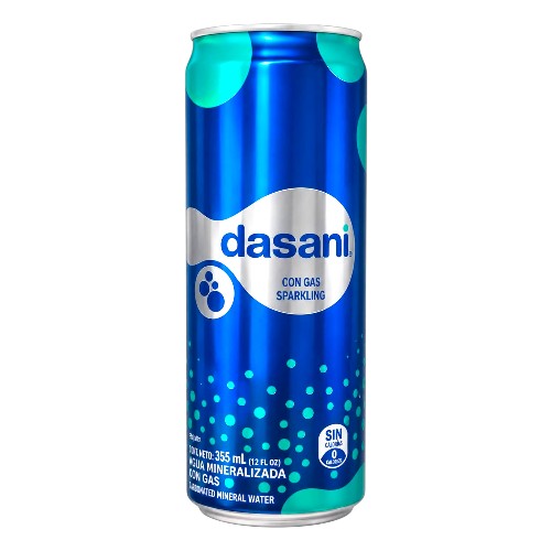 Dasani Agua Con Gas 355 Ml