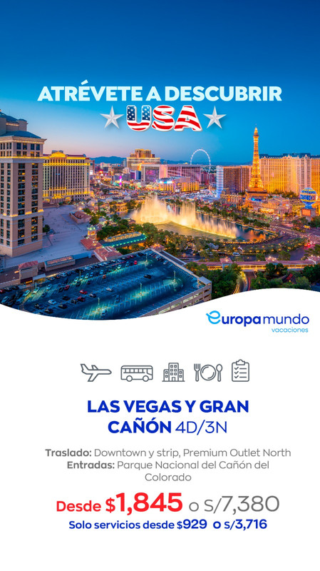 Las Vegas y el Gran Cañón