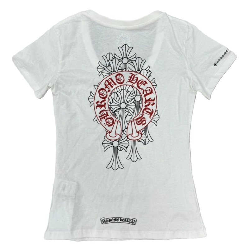 Chrome Hearts V-neck T-Shirt