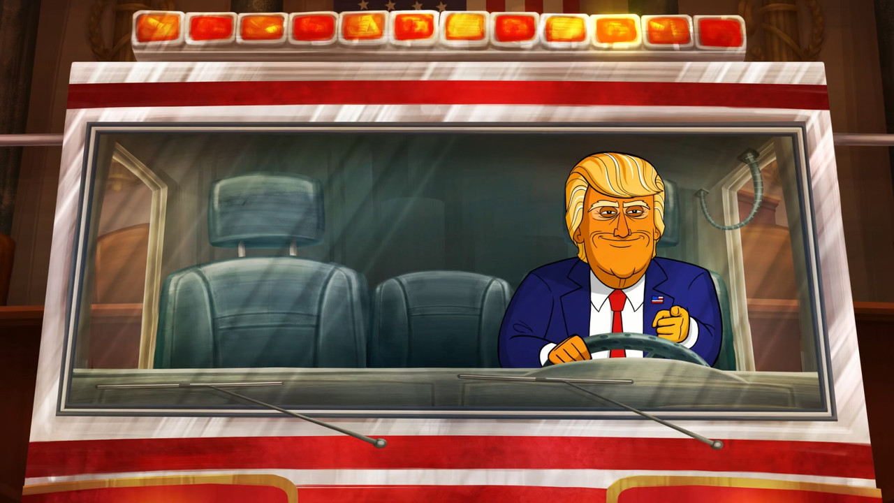 Our Cartoon President (2018) S01E01 State of the Union (1080p AMZN Webrip x265 10bit EAC3 2.0 - HxD)