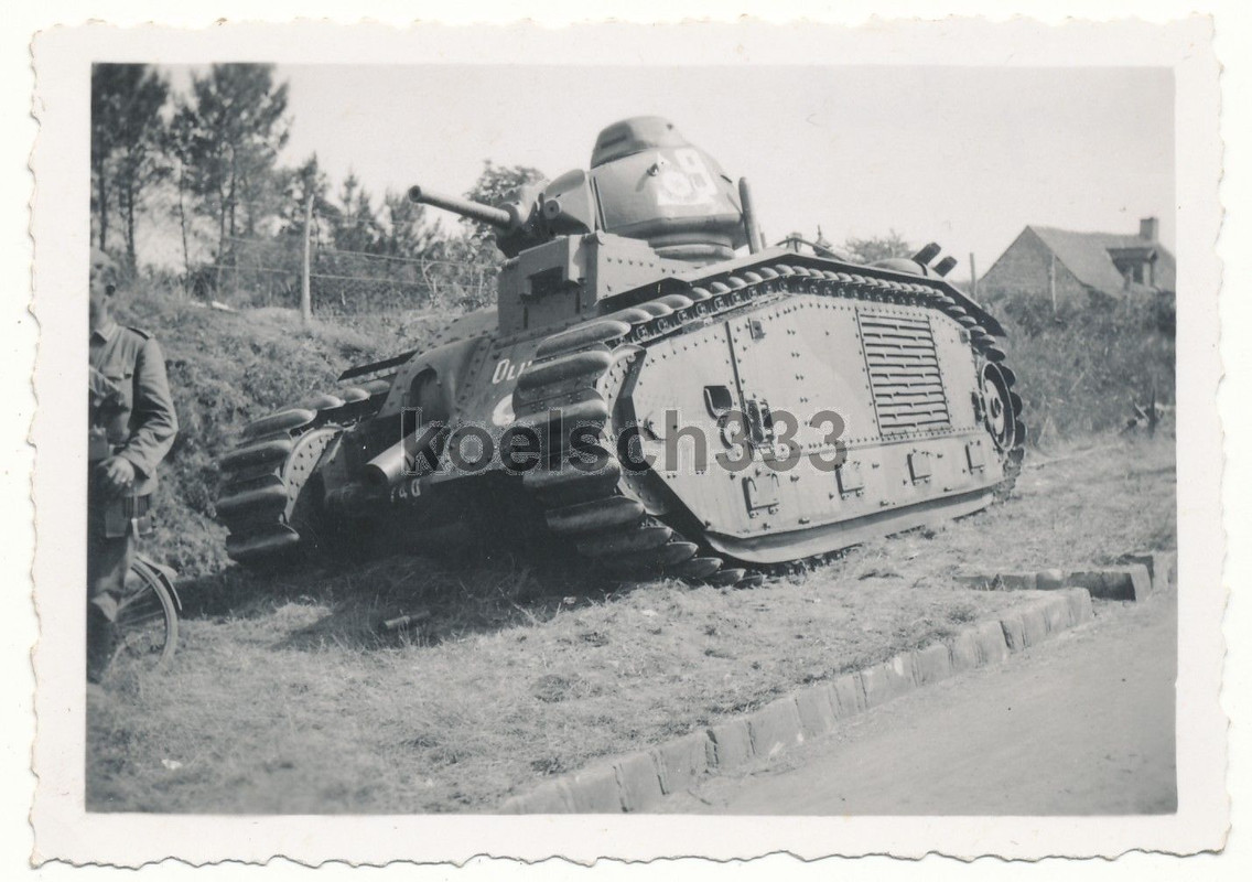 Connerré französischer Char B 1 Panzer OLIVIER N