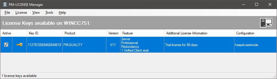 activate the time-limited trial licenses for the PM Add-ons? activate the time-limited trial licenses for the PM Add-ons?