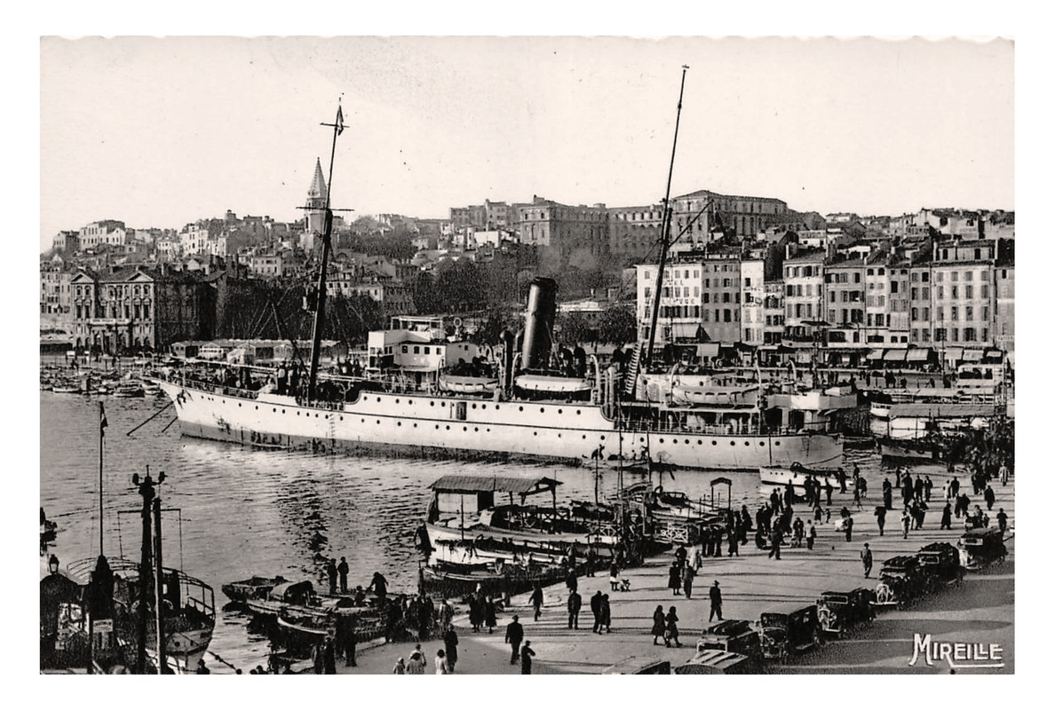 Marseille, Bouches du Rhône, le Port (Mireille 30 5)