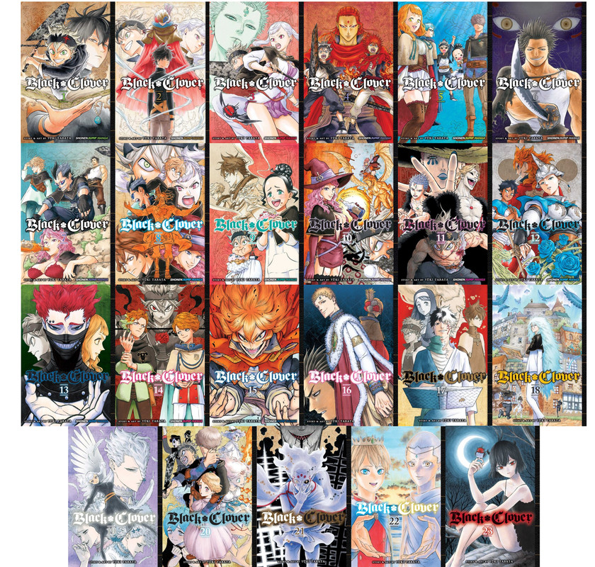 MANGA Black Clover 1-23 TP