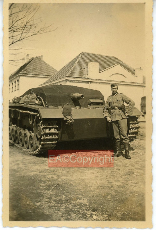 StuG Sturmgeschütz III C Abt.203 Panzer Tank Fot
