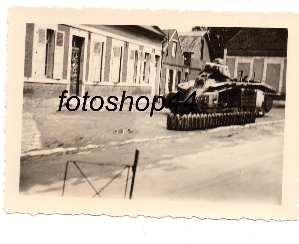 französischer Panzer CharB