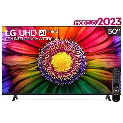 Amazon: LG Pantalla UHD smart AI ThinQ 50 Pulgadas buen precio 
