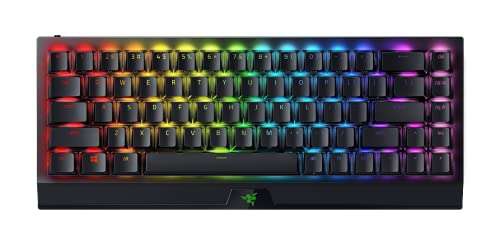 Amazon: Razer BlackWidow V3 Mini HyperS va peed - Phantom Pudding Edition - 65% Teclado Mecanico Wireless para gaming (Yellow Switch) 
