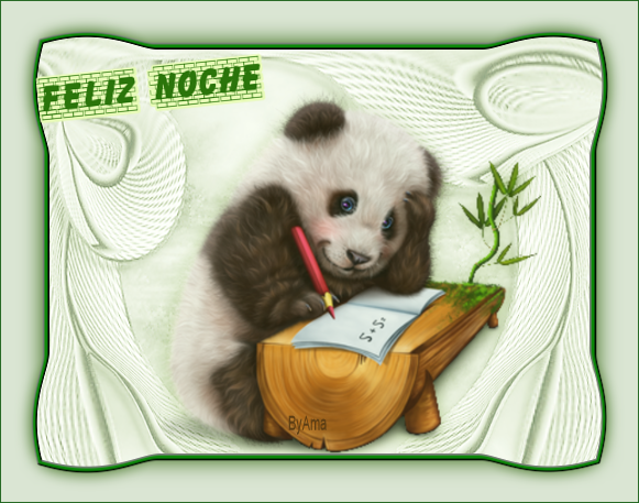 Panda en la Escuela NOCHE