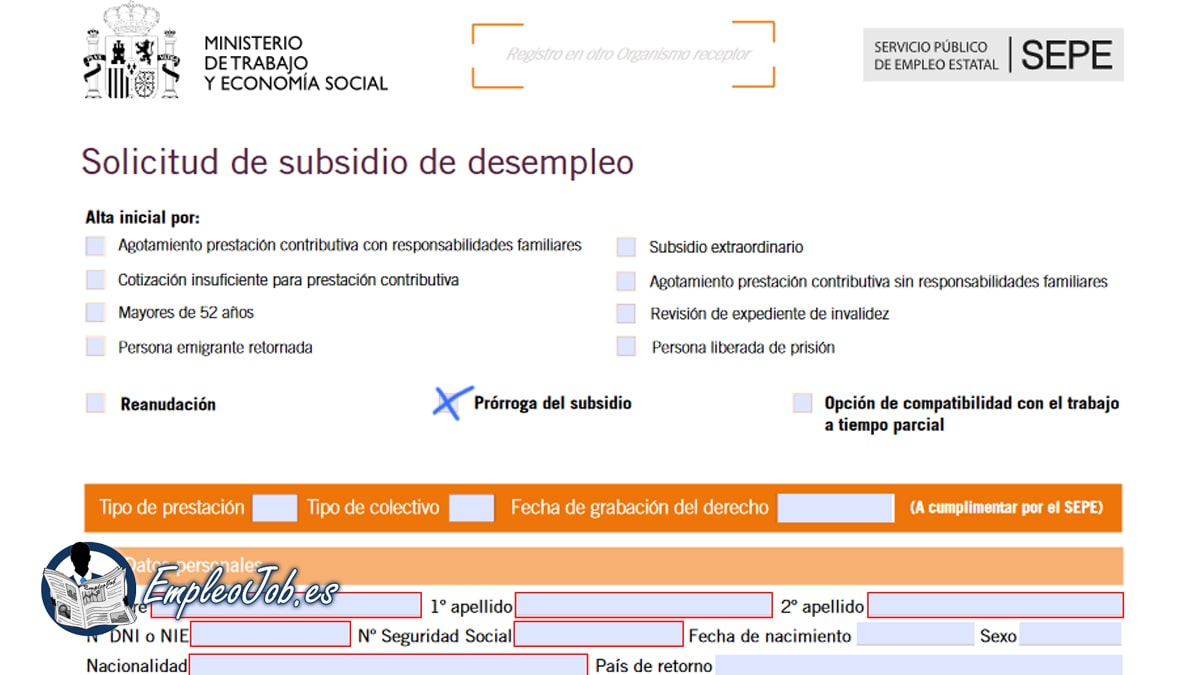Cuándo y cómo solicitar la prórroga del subsidio por desempleo