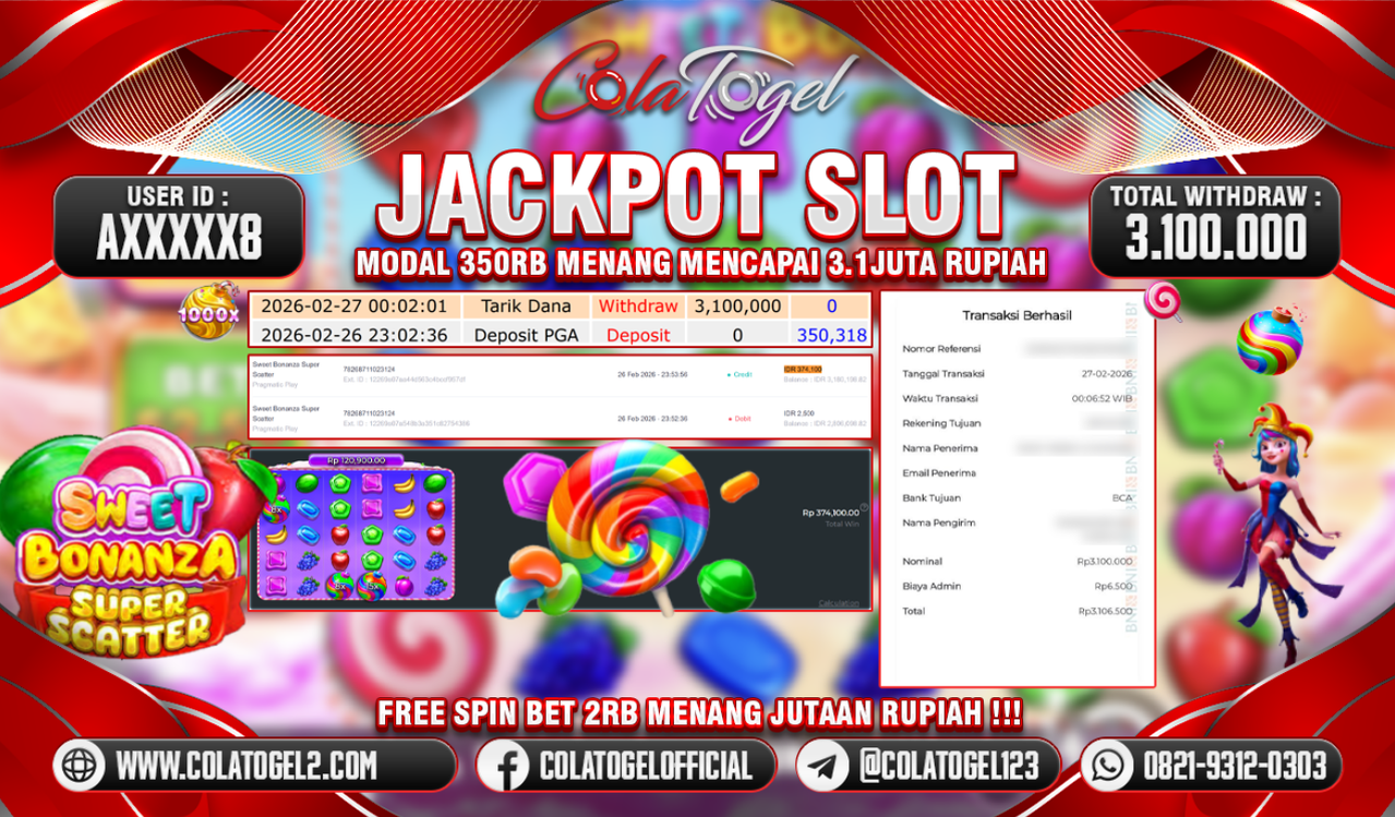 JACKPOT SLOT GACOR!!