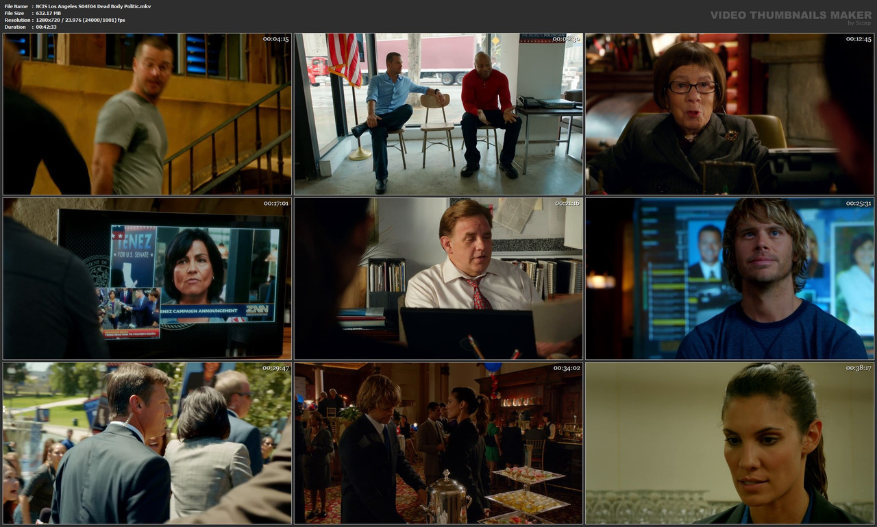 NCIS Los Angeles S04E04 Dead Body Politic.mkv