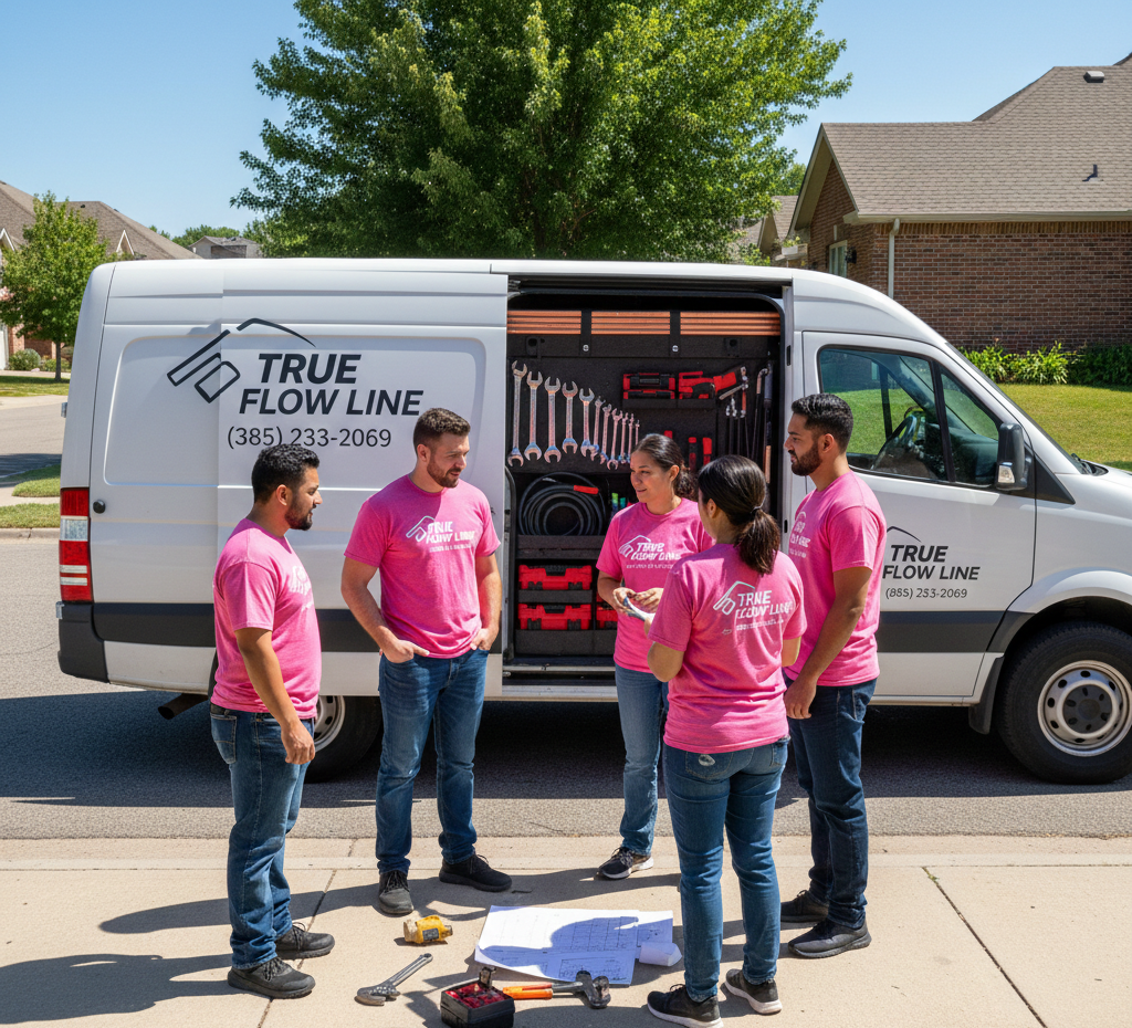 True Flow Line Service Van