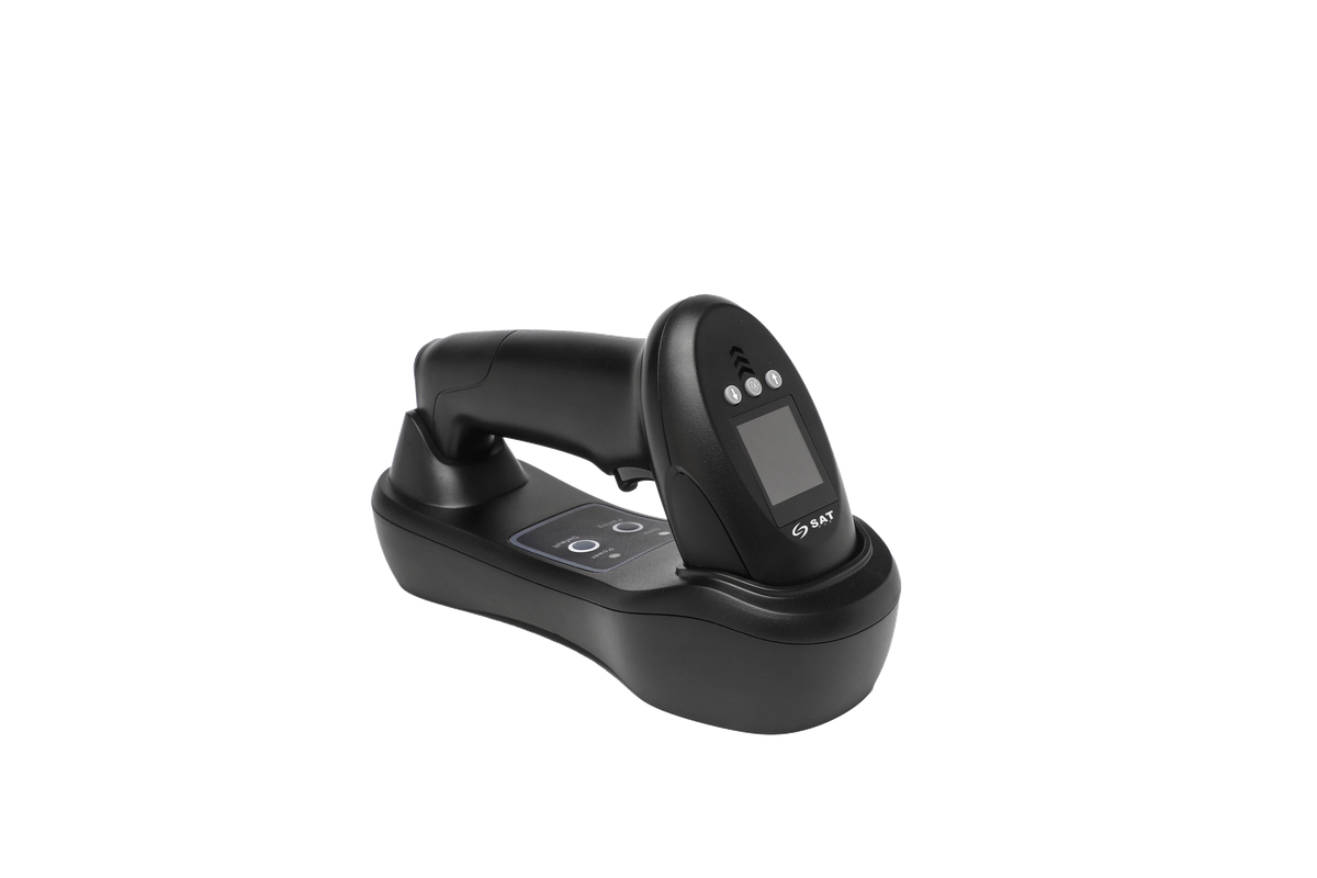 11738 - Lector De Código Barras SAT AI202WLCD - 1