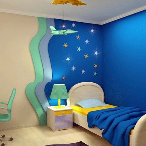 Какие виды освещения лучше использовать при ремонте детской комнаты
