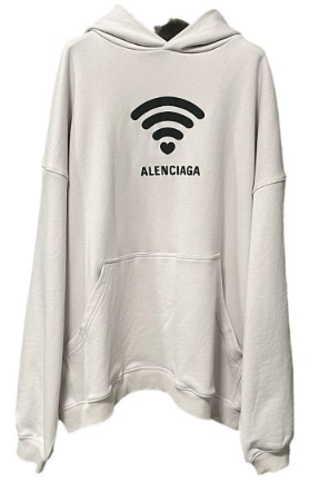 Balenciaga Wifi Sudadera con Capucha