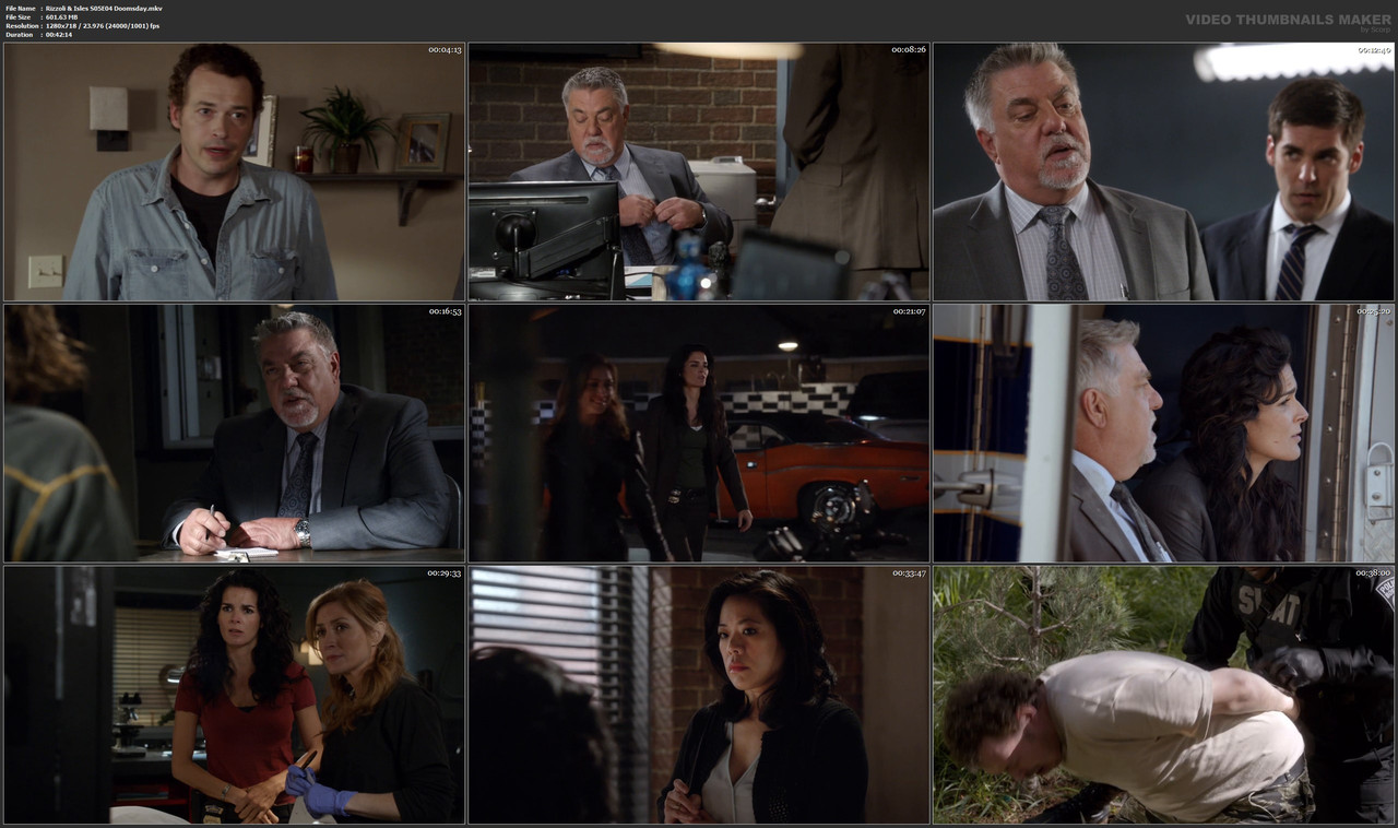 Rizzoli & Isles S05E04 Doomsday.mkv