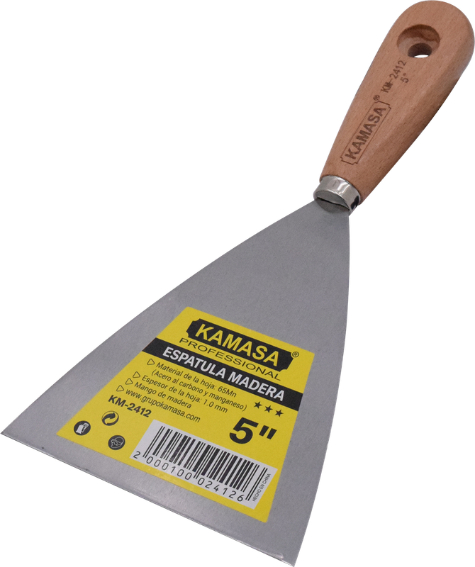 ESPATULA MADERA 5" KAMASA