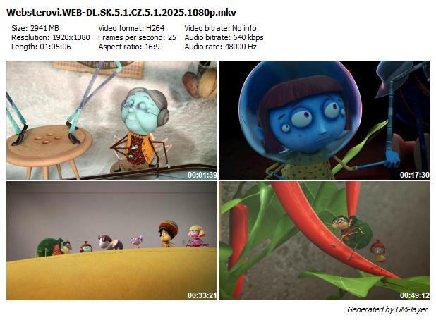 Websterovci: príbehy na pavúčom vlákne (2025)