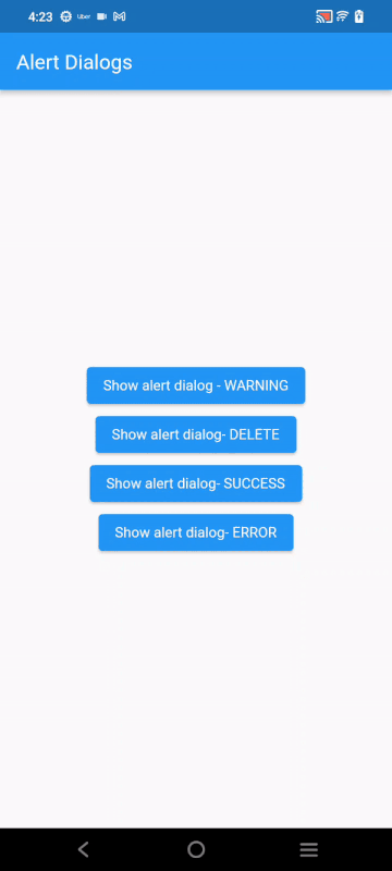 Error Alert