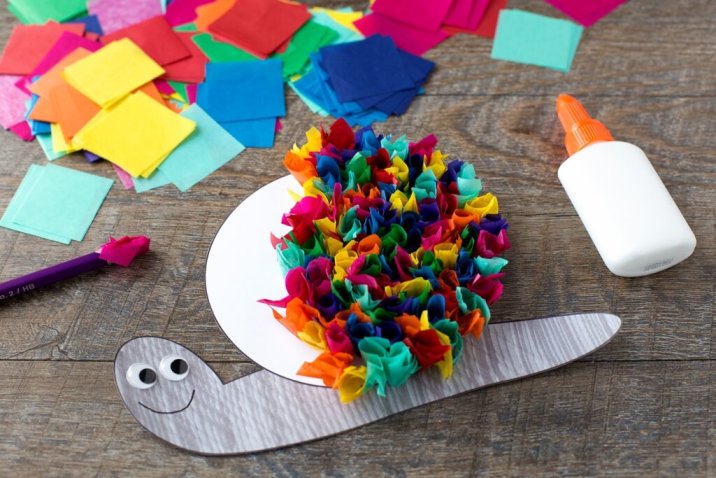 Tissue Paper Craft for Kids
