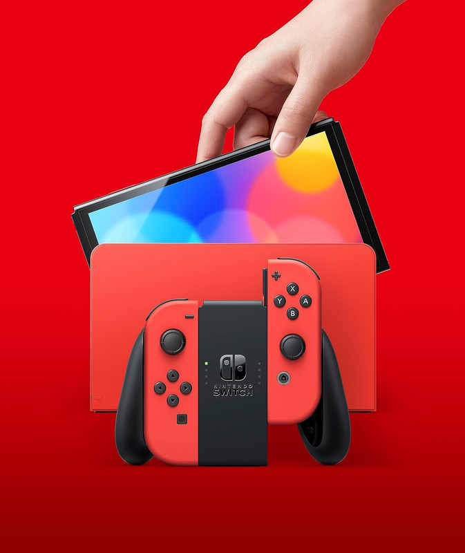 Características de la Consola Nintendo Switch OLED Edición Mario Red