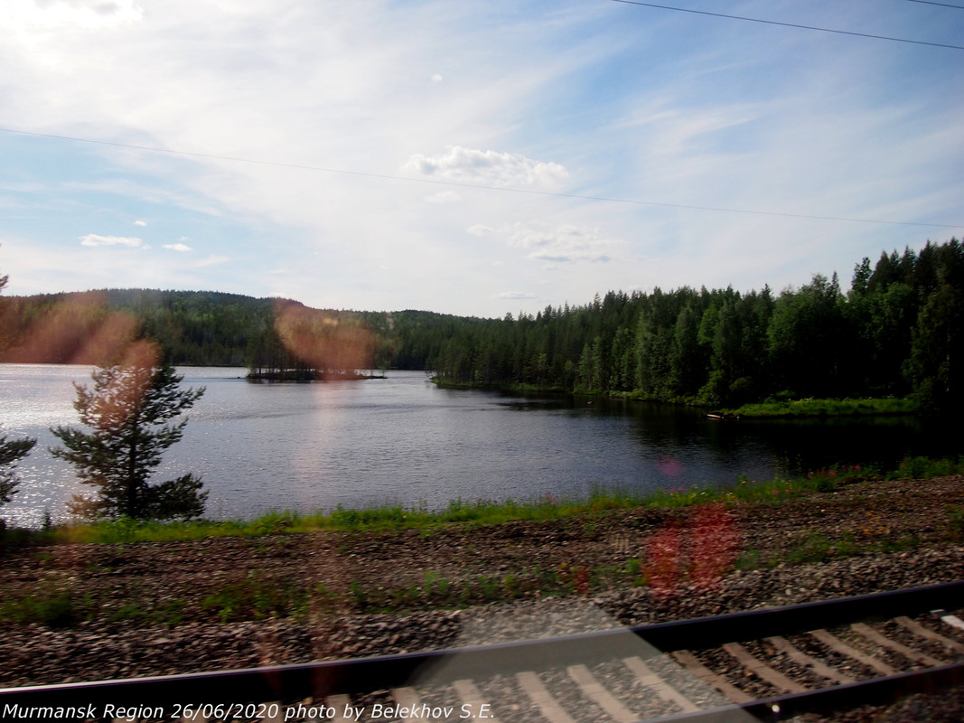 Мурманская область, железная дорога, Кандалакша Мурманская область, железная дорога, Кандалакша