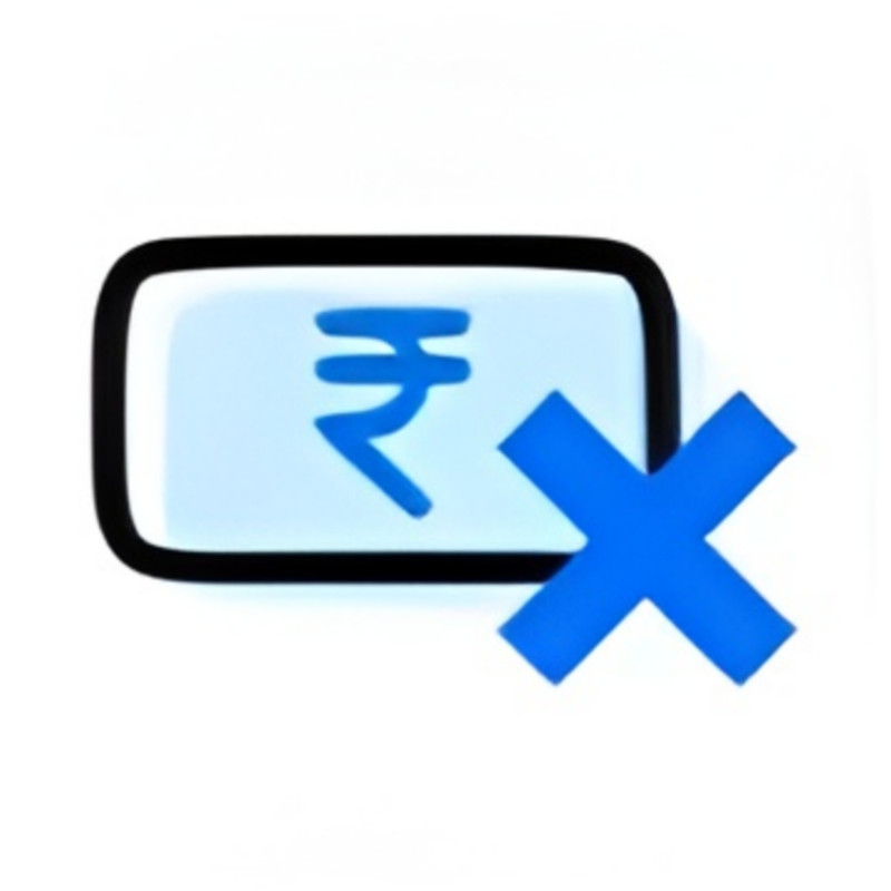No cash on delivery